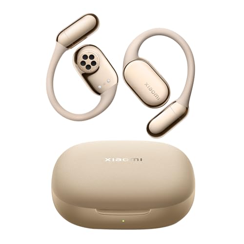OpenWear Stereo Pro, Offene Kopfhörer, 45h Akku, Sandgold