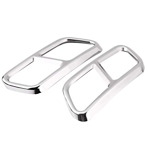 Cuque Exhaust Pipe Cover Trims Rear, 1 Pair Protective Cover of The Silencer Exhauster Tail Pipe Cover Protector Tailpipe Trim for Mercedes Benz MB GL X166 13-15 S R Class W222 W251 2010-2017 - Thumbnail 7