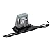 Lumitronics Heavy-Duty Trailer License Plate Bracket, Rustproof Steel Mount with Drainage Holes, Universal Fit for Trucks, RVs, Boats, and Utility Trailers (Gray)