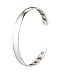 theramode Copper Bracelet - For Magnetic Therapy in Unisex Silver with 8 Powerful Magnets - Helps Rheumatoid Arthritis, Wrist Pain Relief, Circulation, Carpal Tunnel & General Health Benefits