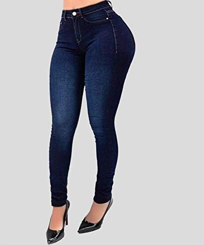 Qmglbg Sexy High Waist Push Up Denim Jeans Women Slim Fit Calca Jeans Ladies Elastic Skinny Pencil Pants Vintage Boyfriend Jeans Amazon Co Uk Kitchen Home