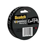 Scotch Expressions Masking Tape, 0.94 inch x 20 Yards, Alphabet