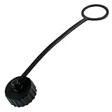 ASI ASICPICPC Waterproof Protection Cap for USB and RJ45 Panel Mount Connectors, Quick Lock, Use with ASICPICRJ45S and ASICPICUSB2.0AS