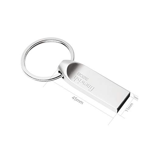 USB Stick 32GB 3.0, Mini Speicherstick 32GB USB 3.0 Pen Drive Tragbar USB-Stick 32 GB mit Schlüsselanhänge für Schule… – Bild 7