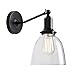 PERMO Industrial Vintage Slope Pole Wall Mount Single Sconce with 6.7