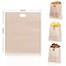 Toaster Bags, KMEIVOL 20 Pcs Grilled Cheese Toaster Bags, Heat Resistant Toaster Bags Reusable, Non Stick Kitchen Toaster Pockets, Gluten Free Toaster Bags Easy to Clean, Perfect for Sandwiches Pizza