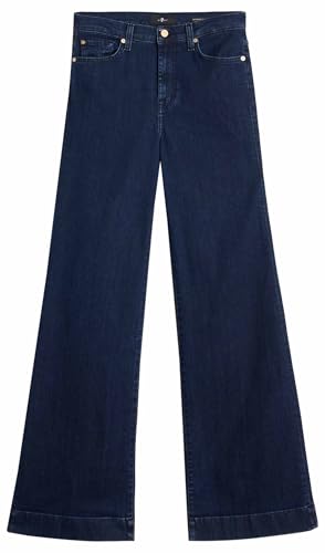 7 For All Mankind Modern Dojo Classical Jeans, Azul Oscuro, 23W Mujeres