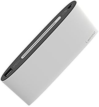 Lepow Phone charger POKI, One of the Smallest and Lightest 10000mAh External Batteries, Ultra-Compact, High-speed Charging Technology Power Bank for iPhone, Samsung Galaxy and More-White