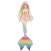 Barbie Dreamtopia Rainbow Magic Mermaid - Doll with Rainbow Hair & Water-Activated Color Change Feature - Fantasy Look…