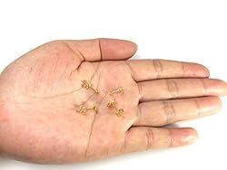 Adabele 200pcs Hypoallergenic Stud Earring Posts