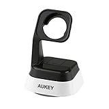 AUKEY Suction Cup Apple Watch Stand, Charging Dock with Sticky Base for 38mm and 42mm Apple Watch (White)