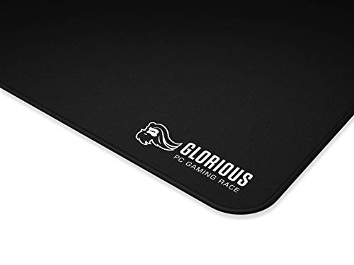 Glorious 3XL Extended Gaming Mouse Mat/Pad - Large, Wide (3XL Extended) Black Cloth Mousepad, Stitched Edges | 24"x48" (G-3XL) - Image 3