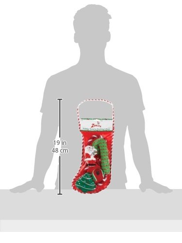 Zanies Five-Piece Holiday Surprise Stockings for Dogs