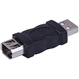 CE Compass USB A Male To IEEE Firewire 1394 6 Pin Female Adapter