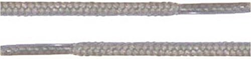 Pixel Shoestring - Round Athletic Shoe String shoelace Sneaker 45 inch ROUND SHOELACES Color Gray
