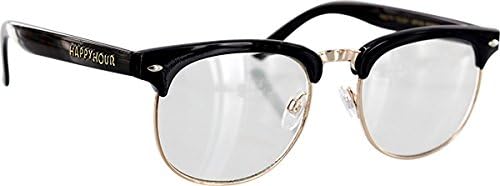 Happy Hour Skateboards Bryan Herman G2 Bookstores Black / Clear Sunglasses