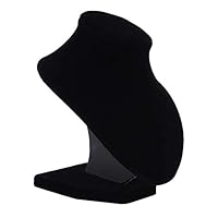 Rodalind Black Mannequin Necklace Jewelry Pendant Display Stand Holder Decorate 1614