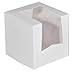 Southern Champion Tray 23033 Paperboard White Lock Corner Window Bakery Box, 4