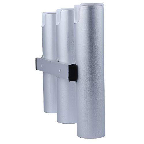 Wandmontierte 3 Röhren Aluminium Rutenhalter für 3 Ruten, passend für Marine Yacht Boot LKW Wohnmobil – Bild 6