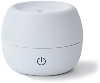 Ultrasonic Mini Cool Mist Humidifier, 300ml Portable USB Essential Oil Air Purifier with Super Quiet Operation for Office Home (grey)