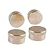 Podoy 4PCS Solid Brass Cap for 1 LB Propane Bottle Gas Tank Cylinder Protect Sealed Cap for Outdoor Camping Stove Cooking BBQ Propane Tank Caps