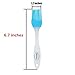 Daixers Silicone Basting Pastry & BBQ Brushes (Set of 5, Colorful) Durable, Attractive, Heat Resistant Kitchen Utensils Dishwasher Safe Soft and Flexible Essential Cooking Gadget, Bakeware Tool