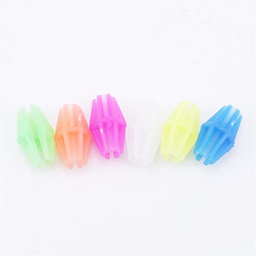 GUAngqi 36PCS/Set Cute Cartoon Funny Shaped Bicyle Spoked Wheel Decoration Colors Bike Spoke Ornament,Long Beads 36pcs,Plastic