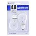 40 Watts Clear Appliance Bulbs 2pc/pack, LB1740
