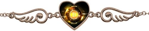Present To Blockchain Bitcoin Cash Happy Valentine's Day Lover Gift Jewellery Bracelet For Girlfriend