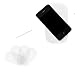 10 Packs Anti-Slip Gel Pads Viaky Fixate Sticky Cell Pads Non-Slip Gel Mat Sticky Auto Gel Holder,Can Stick to Cellphone, Pad, Keys,Glass, Mirrors, Whiteboards, Metal (Clear)