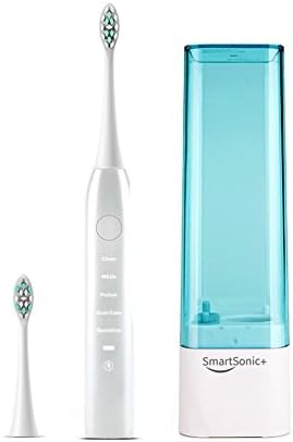 Electric Sonic Toothbrush Multifunction Smart Brushteeth Professional Cleaning,diamond Whitening,brightening and Polishing Toothbrush (White)