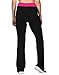 HDE Women's Maternity Yoga Pants Comfortable Lounge Pregnancy Pants Folded Waist,Hot Pink,Medium