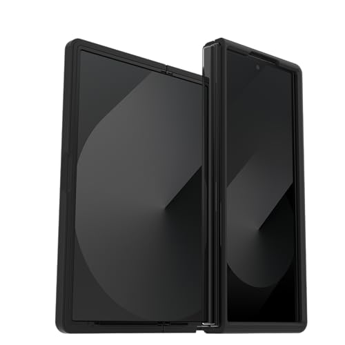 OtterBox Funda para Samsung Galaxy Z Fold6, Thin Flex, Resistente a Golpes y caídas, Protectora y Elegante 2 Piezas, Testada con los estándares Militares anticaídas, para teléfonos Plegables, Negro