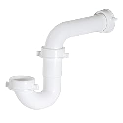 EZ-FLO 1-1/2 Inch P-Trap with Adapter for Tubular