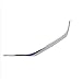 HIGH FLYING Front Middle Grille Grill Cover Frame Decor Trim ABS Chrome For Honda Civic 4dr Sedan 2016 2017 2018