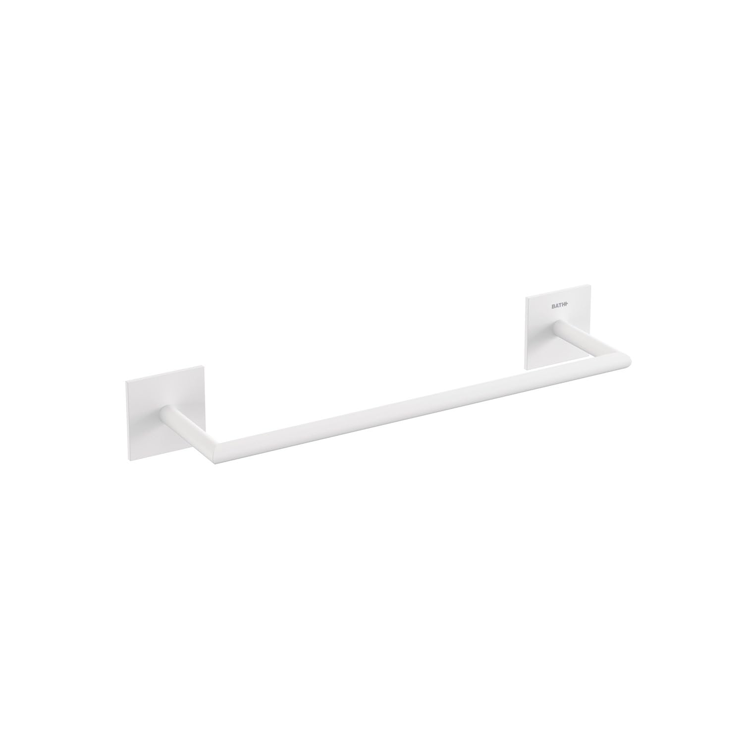 COSMIC Towel rail White Matte Adhesive Measures 4.5 x 7 x 30 cm