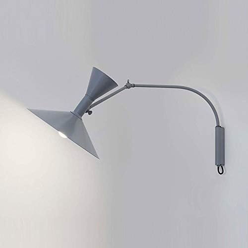 Nemo Lighting Lampe de Marseille Mini matt Grey Wall lamp