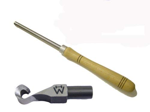 Wiedemann Turn Hook, Large, Straight with Retaining Bar for Turners