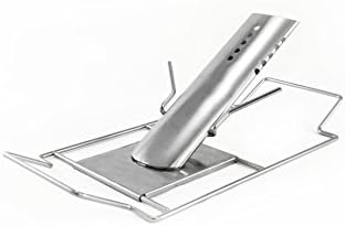 Charcoal Companion CC6302 Stainless Steel Infusion Turkey Roaster, Silver