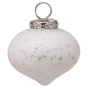 Hill 1975 De Noel Collectie Witte Kerstbal Gemengd, One Size