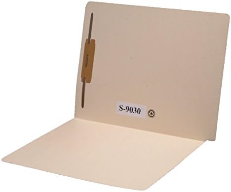 14 pt Manila Folders, Full Cut Super End Tab, Letter Size, Fastener Pos #1 (Box of 50)