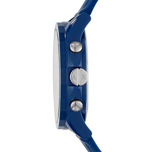 Armani Exchange AX Chronograph Watch for Men with Leather, Stainless Steel or Silicone Band