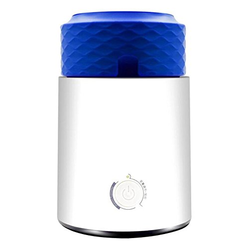 BIGSELLER JY-081 3L Ultrasonic Mute Humidifier Aroma Diffuser Indoor Air Purification No Water Smart Power-off Promise Regulation Spray Column Shape , Blue
