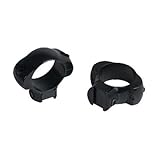 Weaver Grand Slam Windage Adjustable .22 Steel 1-Inch Medium Ring (Matte Black)