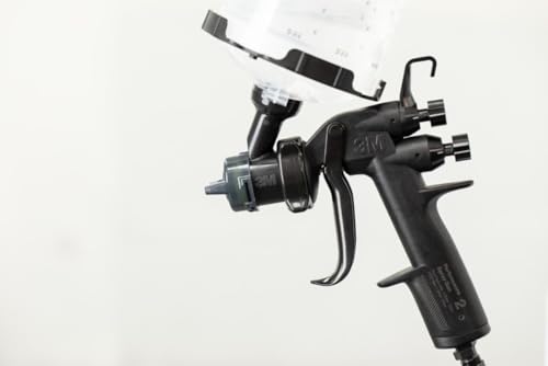 3M High Performance Spray Gun 2, 26852, for Industrial Sector Coating and Painting Applications, Single High-Performance Paint Gun