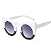 Cat Eye Sunglasses, VESNIBA Women Men Vintage Retro Glasses Unisex Fashion Aviator Mirror Lens Sunglasses (Free, G)