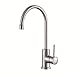 Kraus KEF-15501-PU11CH Virtus Single Lever Basin Bathroom Faucet and Pop Up Drain with Overflow Chrome