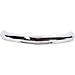 Diften 105-A1321-X01 - New Bumper Reinforcement Front Chrome Full Size Truck Chevy GM1002831 15941850