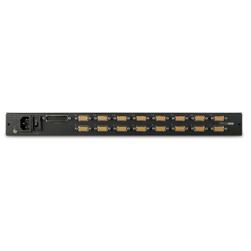 17 Rack Console Integrated 16 Port KVM