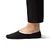 BASIC MID-Cut - No Show Active SoleHugger Loafer Active SoleHugger Loafer Socks for Women - Guaranteed Non-Slip - Black Large 4 pairs